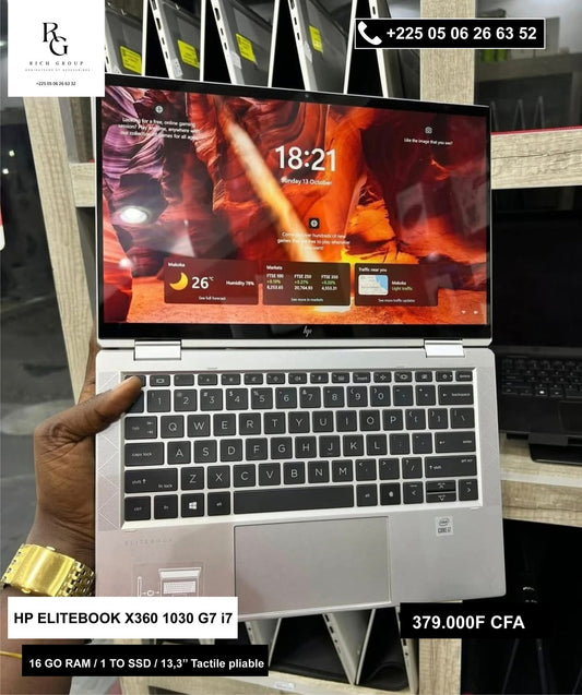 HP Elitebook x360 1040 G7 i7 Tactile